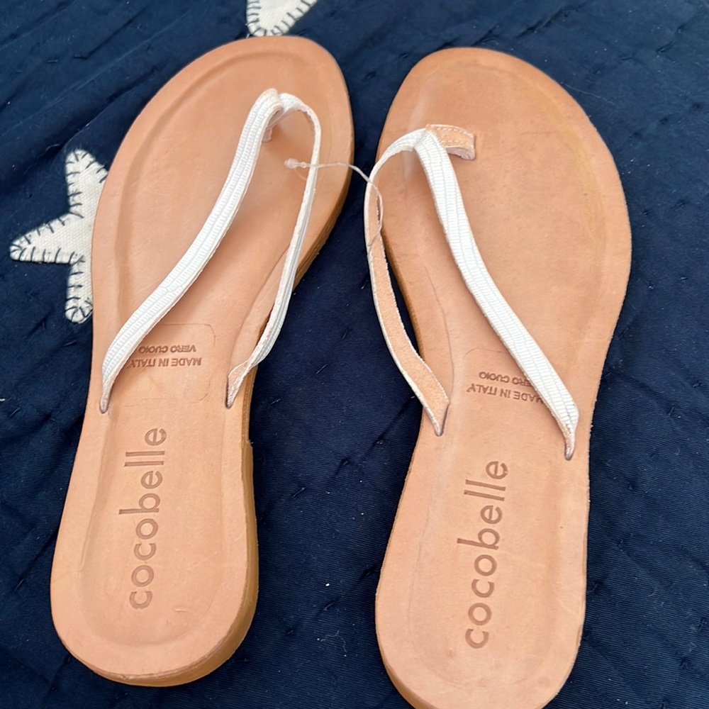 Coco Belle sandals size 9 never worn.